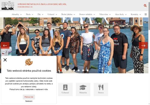 Střední průmyslová škola stavební, Mělník, Českobratrská 386 nabízí práci na pozici Kuchař/ka ve školní jídelně v obci Mělník
