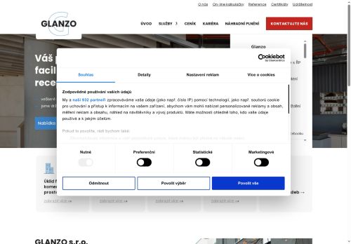 GLANZO s.r.o. nabízí práci na pozici Strážný/á v obci Tišnov