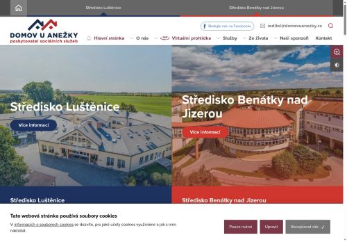 Domov U Anežky, poskytovatel sociálních služeb nabízí práci na pozici Pracovník v sociálních službách - stř.Luštěnice v obci Luštěnice