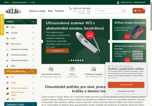 SELKO Praha, s.r.o. nabízí práci na pozici obchodník eshopu (m/ž) v obci Jílové u Prahy