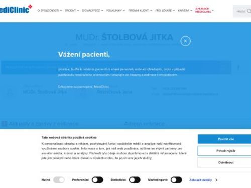 Praktický lékař pro děti a dorost - MUDr. Jitka Štolbová