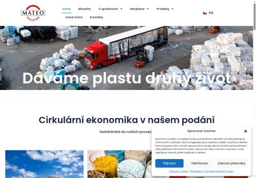 MATEO PACKING s.r.o. nabízí práci na pozici Operátor výroby v obci Smilovice