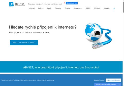 Zobrazit webové stránky AB-NET s.r.o.