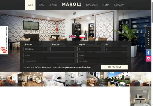 Zobrazit webové stránky Hotel Maroli
