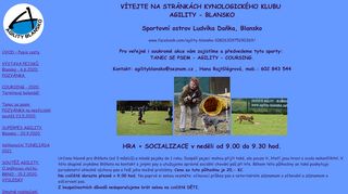 Zobrazit webové stránky Agility Blansko
