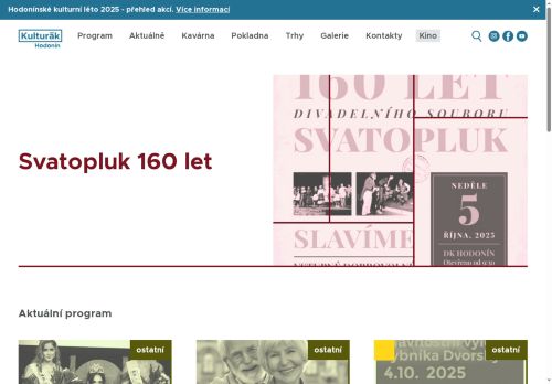 Zobrazit webové stránky Dům kultury Hodonín