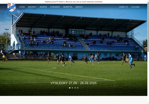 Zobrazit webové stránky FC Veselí nad Moravou z.s.