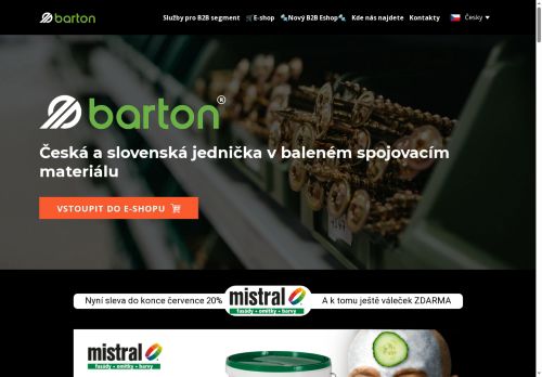 Zobrazit webové stránky Barton