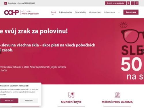 Oční optika Nymburk