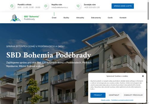 Zobrazit webové stránky Stavební bytové družstvo 