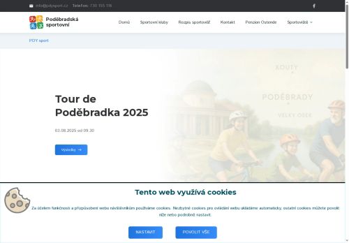 Zobrazit webové stránky Poděbradská sportovní, s.r.o.