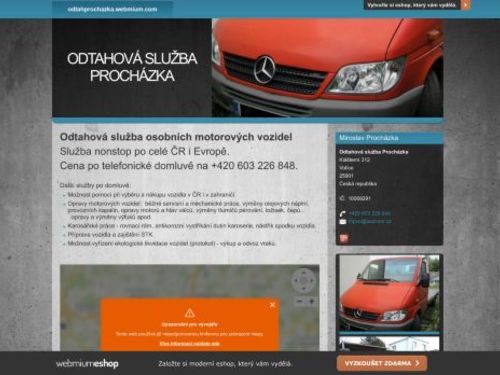 Odtahová služba Procházka