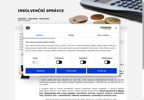 Zobrazit webové stránky Ing. Bc. Radek Staufčík - insolvenční správce