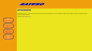 Zobrazit webové stránky SATESO s.r.o.