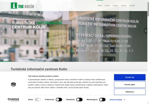Zobrazit webové stránky Turistické informační centrum Kolín