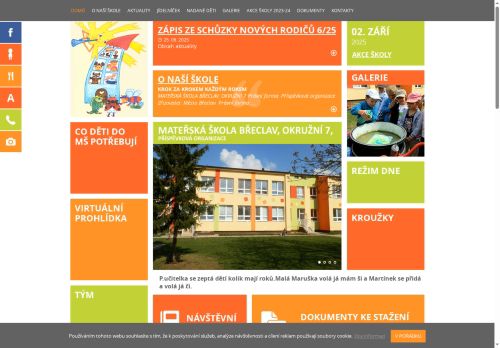 Zobrazit webové stránky MŠ Okružní
