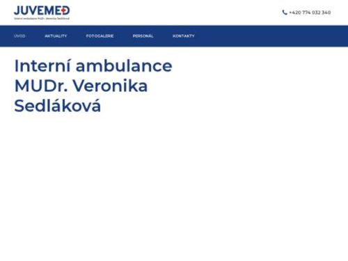 Interní ambulance JUVEMED - MUDr. Veronika Sedláková