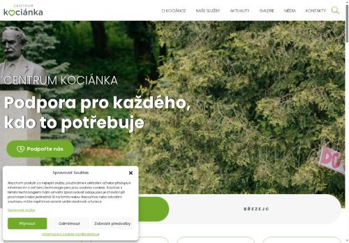 Centrum Kociánka nabízí práci na pozici Pracovník v sociálních službách (m/ž) v obci Sviny