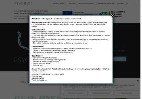 Zobrazit webové stránky Psychiatrická ambulance - MUDr. Vítězslav Pálenský, Ph.D.