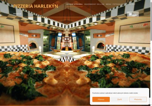 Zobrazit webové stránky Pizzeria Harlekýn