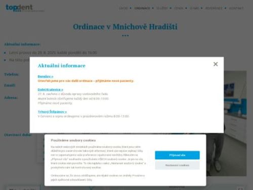 Stomatologická ordinace TOPDENT s.r.o. -  MUDr. Oleksandr Hul