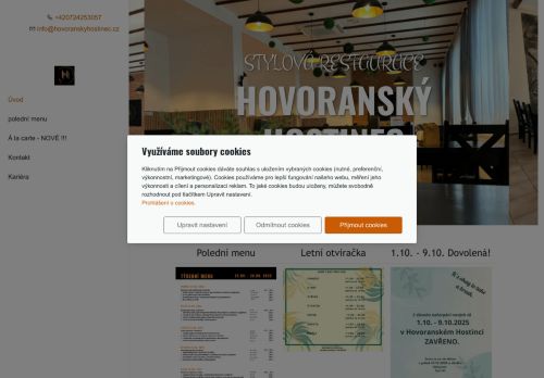 J.A.M. 663 s.r.o. nabízí práci na pozici pomocný kuchař/ka v obci Hovorany