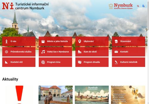 Zobrazit webové stránky Turistické informační centrum Nymburk