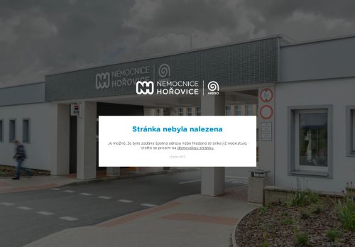 Zobrazit webové stránky Logopedická ambulance - Nemocnice Hořovice - PhDr. Helena Lukavská