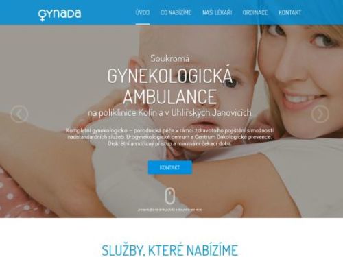 Gynekologická ambulance Gynada - MUDr. Zdeněk Adámek, MUDr. Veronika Adámková