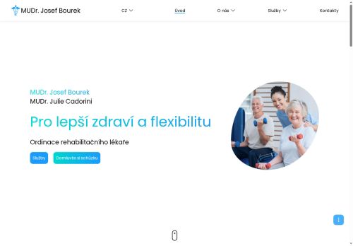 Zobrazit webové stránky Ordinace rehabilitačního lékaře - MUDr. Josef Bourek
