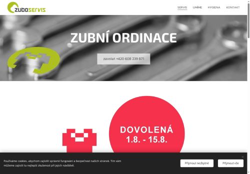 Zobrazit webové stránky Zubní ordinace Zuboservis - MUDr. Stanislav Douša