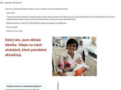Praktický lékař pro děti a dorost - MUDr. Dagmar Straková