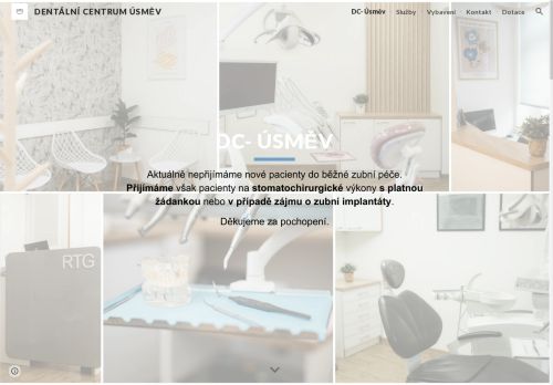 Zobrazit webové stránky Dentální centrum Úsměv - MDDr. Justýna Streckerová