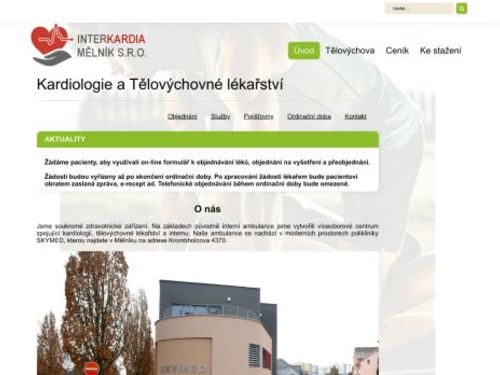 Kardiologická ambulance INTERKARDIA MĚLNÍK - MUDr. Hedvika Černá, MUDr. Mariana Votrubová