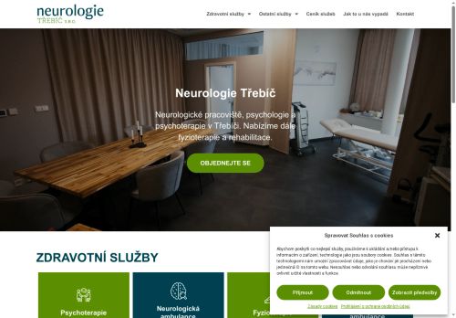 Zobrazit webové stránky Rehabilitační ambulance - MUDr. Kateřina Čechová