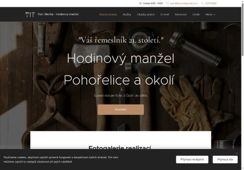 Zobrazit webové stránky Hodinový manžel Pohořelice - Petr Blecha