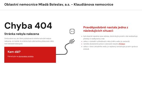 Zobrazit webové stránky Diabetologická ambulance III. - Klaudiánova nemocnice - MUDr. Radka Jungrová
