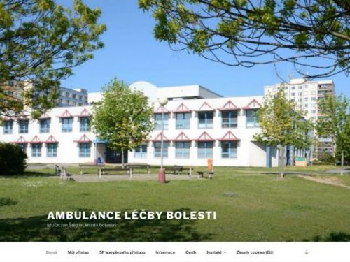 Ambulance léčby bolesti - MUDr. Jan Štěpán