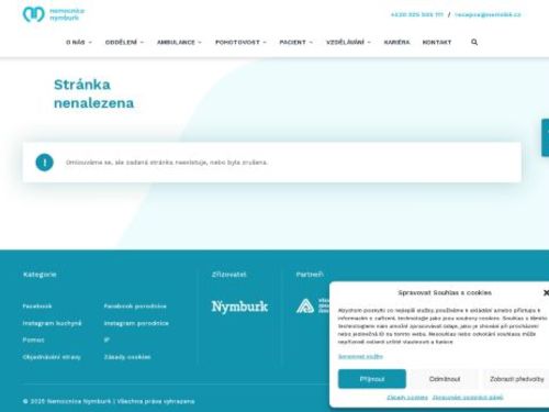 Angiologická ambulance - Nemocnice Nymburk