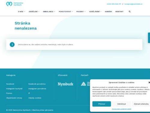 Dětská ambulance - Nemocnice Nymburk