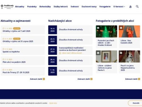 Římskokatolická farnost - proboštství Poděbrady