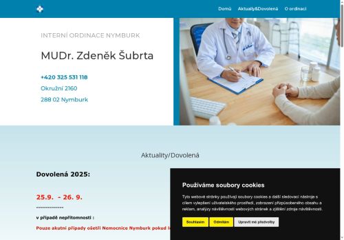 Zobrazit webové stránky Interní ambulance - MUDr. Zdeněk Šubrta