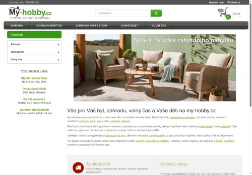 Zobrazit webové stránky Tlamka zahradní technika a nábytek