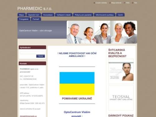 Oční chirurgie - OptoCentrum Vlašim PHARMEDIC s.r.o.