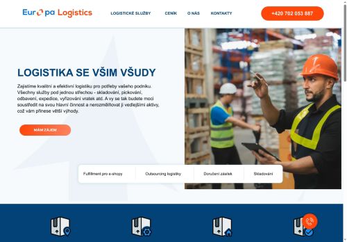 Europa Logistics s.r.o. nabízí práci na pozici Skladníci, obsluha manipulačních vozíků v obci Strančice