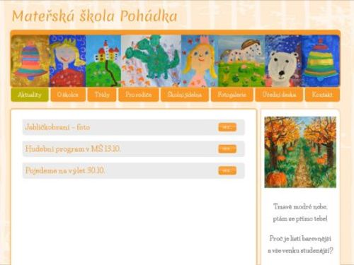 Mateřská škola Pohádka
