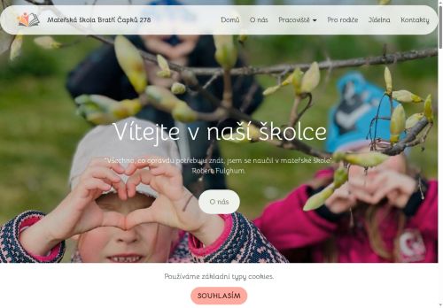 Zobrazit webové stránky Mateřská škola, Příbram VII