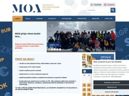 Masarykova obchodní akademie Rakovník
