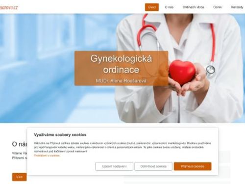Gynekologická ordinace - MUDr. Alena Roušarová