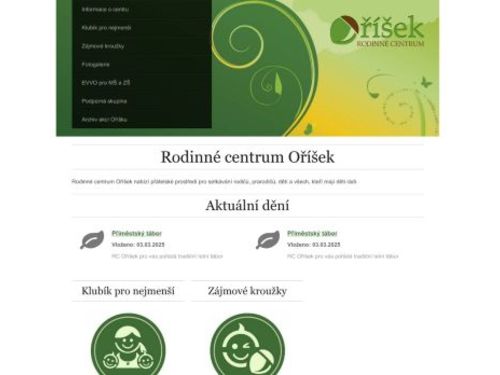 Rodinné centrum Oříšek z.s.